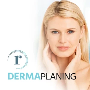 Dermaplaning in Rochester, NY - woman banner